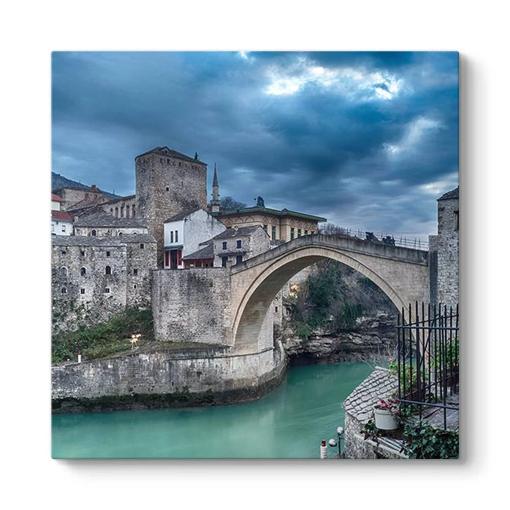 Mostar Köprüsü Tablosu - Model 3